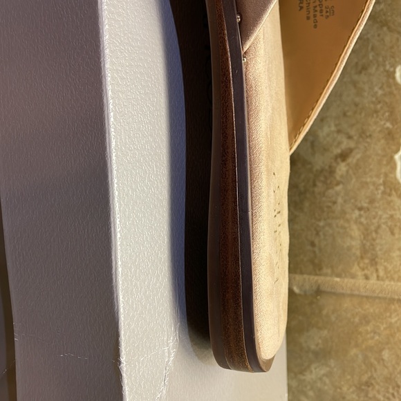 Suede slide sandals - Picture 4 of 7